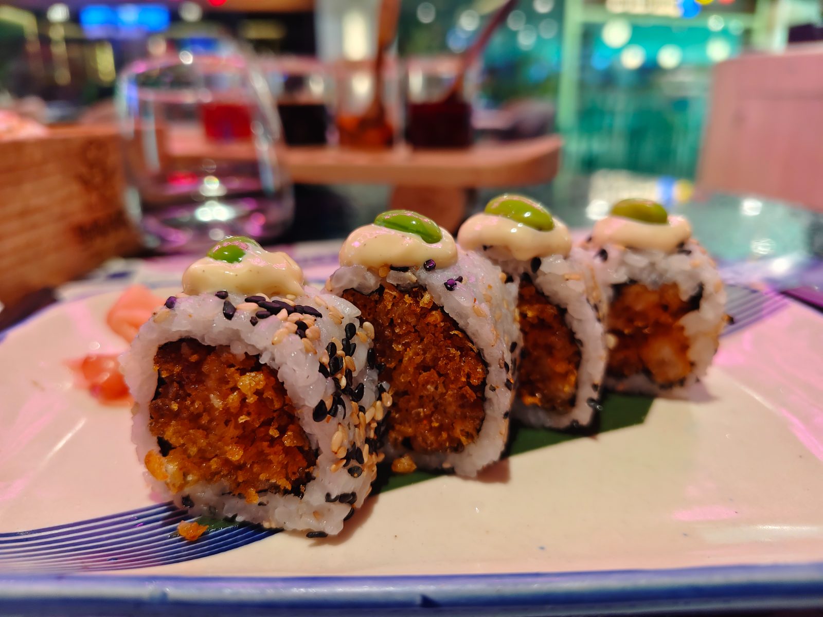loved the sushi over here